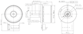 Dimensions - FL45BLW18-24V-7130A